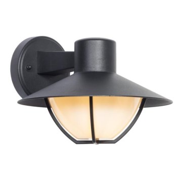 Udendørs væglampe ZALIKA 1xE27/60W/230V IP44 sort