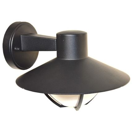 Udendørs væglampe ZALIKA 1xE27/60W/230V IP44 sort
