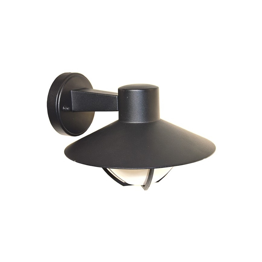 Udendørs væglampe ZALIKA 1xE27/60W/230V IP44 sort