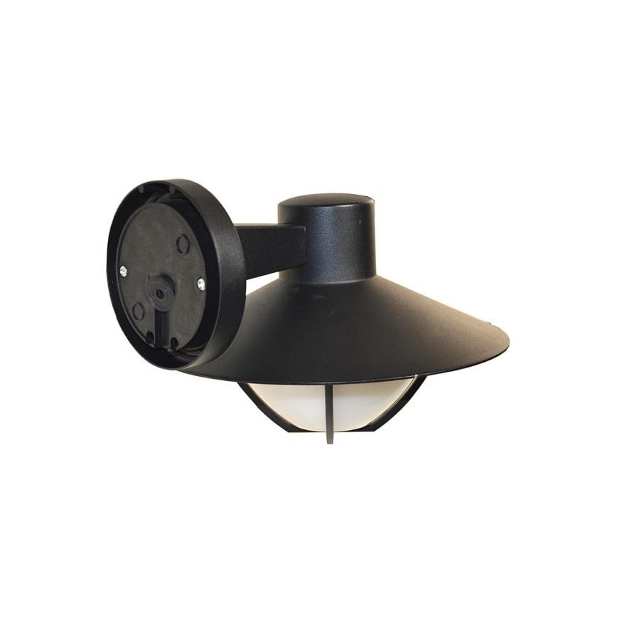 Udendørs væglampe ZALIKA 1xE27/60W/230V IP44 sort
