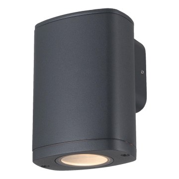 Udendørs væglampe ZEVI 1xGU10/10W/230V IP54 antracit