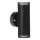 Udendørs vægspot RADILO 2xGU10/11W/230V IP44 sort