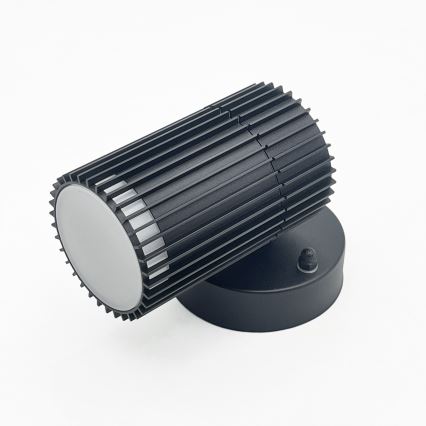 Udendørs vægspotlampe LANTHEA 1xGU10/11W/230V IP44 sort