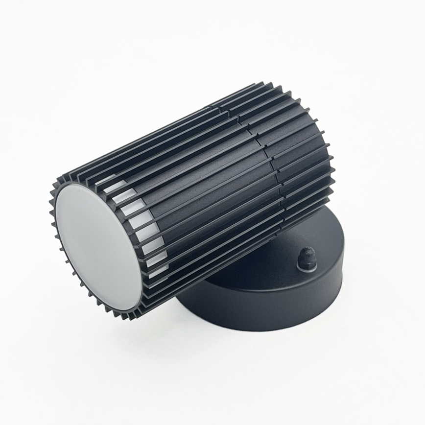 Udendørs vægspotlampe LANTHEA 1xGU10/11W/230V IP44 sort