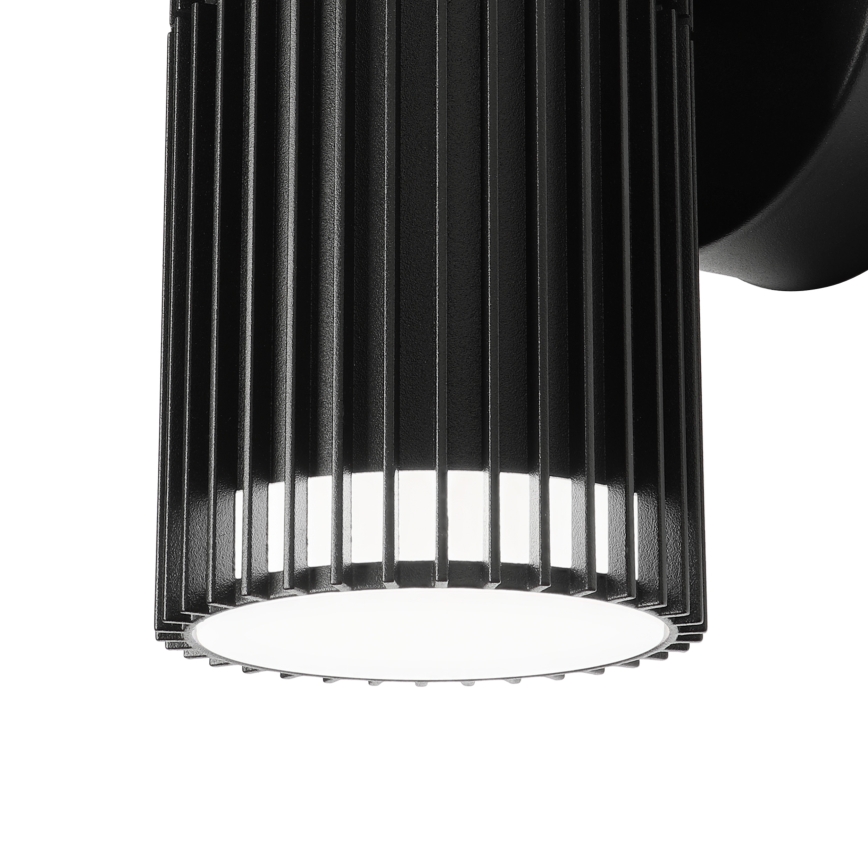 Udendørs vægspotlampe LANTHEA 1xGU10/11W/230V IP44 sort