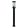 Udendørslampe 1xE27/15W/230V 50 cm IP44 sort