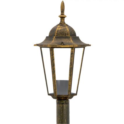 Udendørslampe 1xE27/20W/230V IP43 96,5 cm patina