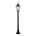 Udendørslampe 1xE27/20W/230V IP43 96,5 cm sort