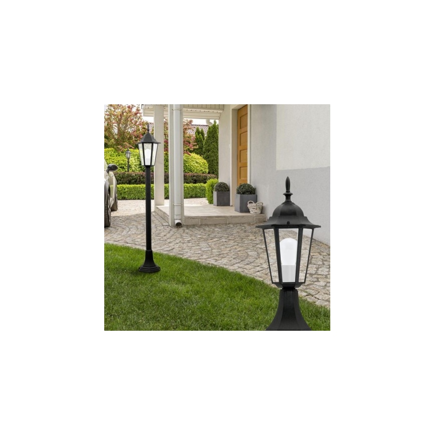 Udendørslampe 1xE27/20W/230V IP43 96,5 cm sort