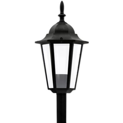 Udendørslampe 1xE27/20W/230V IP43 96,5 cm sort