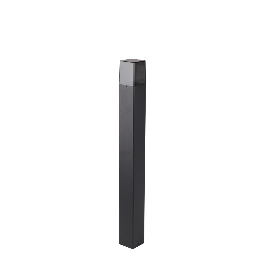 Udendørslampe 1xE27/40W/230V IP44 80 cm sort/røgfarvet