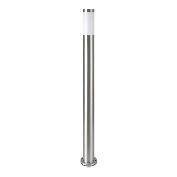 Udendørslampe 1xE27/60W/230V IP44 110 cm mat krom