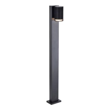 Udendørslampe 1xGU10/10W/230V IP44 80 cm sort