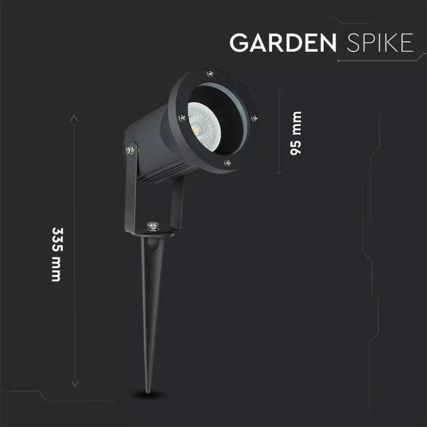 Udendørslampe 1xGU10/35W/230V IP44
