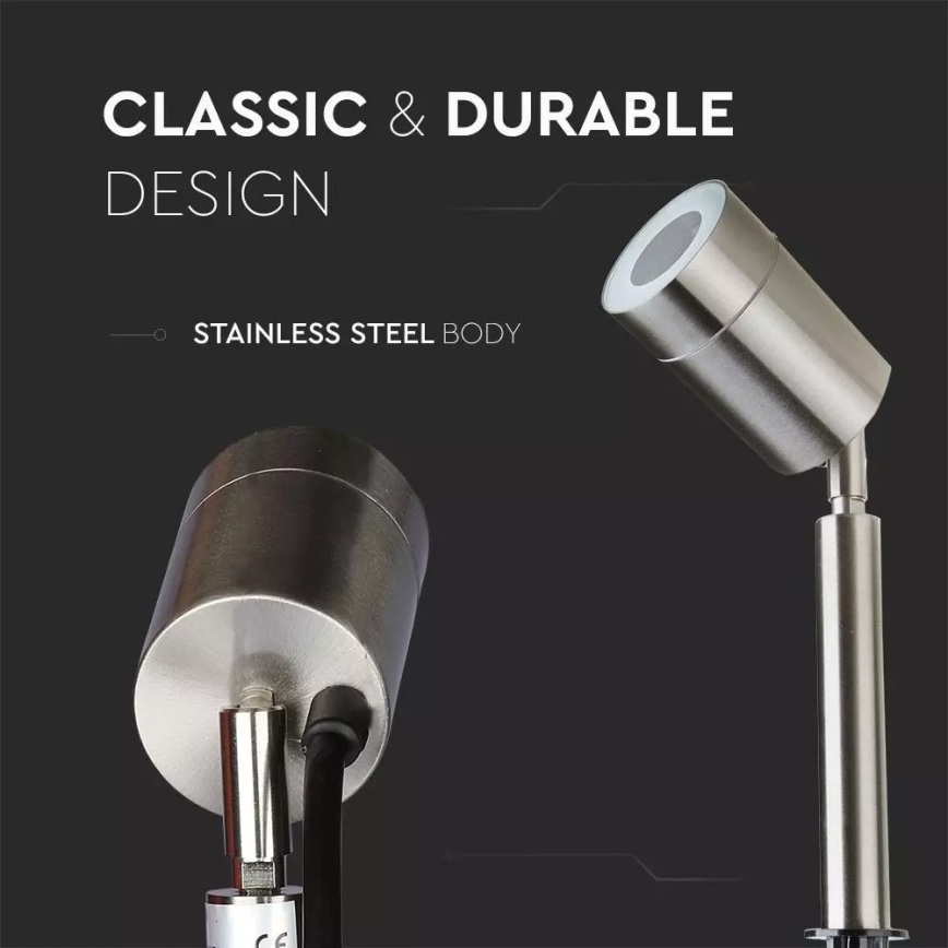 Udendørslampe 1xGU10/35W/230V IP44