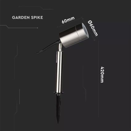 Udendørslampe 1xGU10/35W/230V IP44