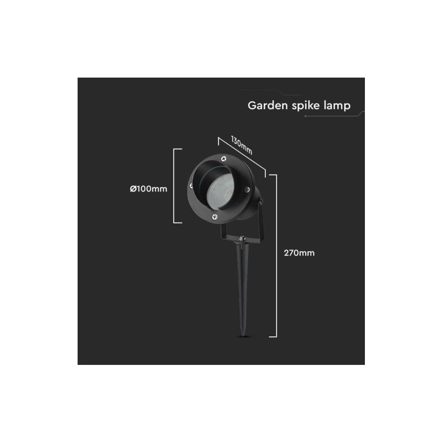 Udendørslampe 1xGU10/35W/230V IP65