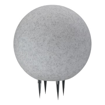 Udendørslampe ARGENTO 1xE27/15W/230V diameter 30 cm IP65 grå
