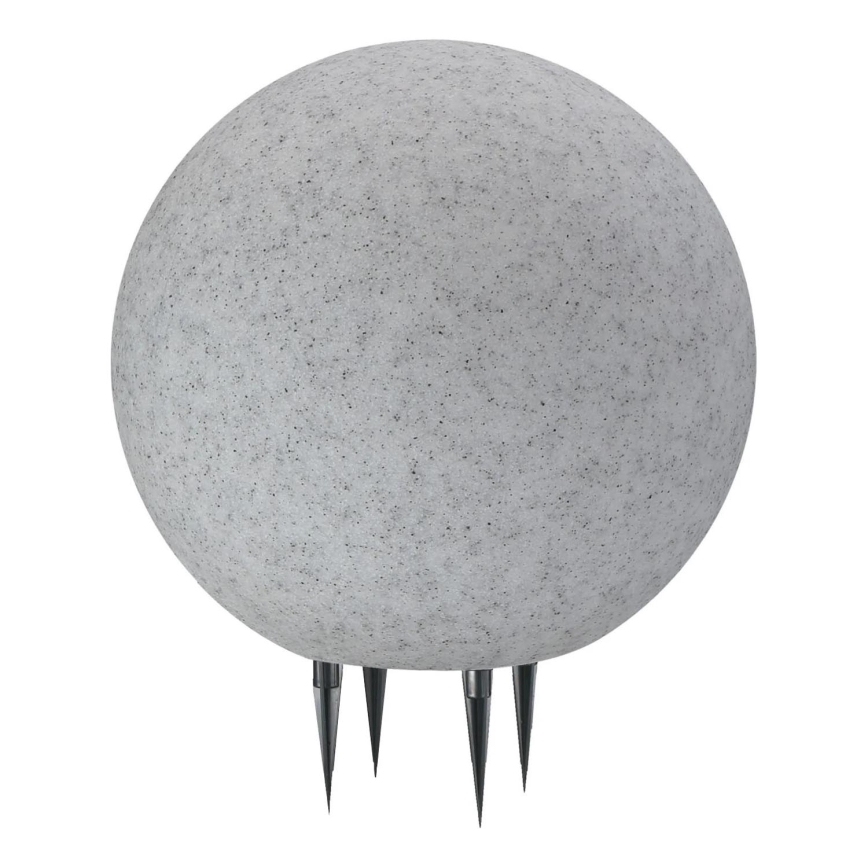 Udendørslampe ARGENTO 1xE27/15W/230V diameter 30 cm IP65 grå