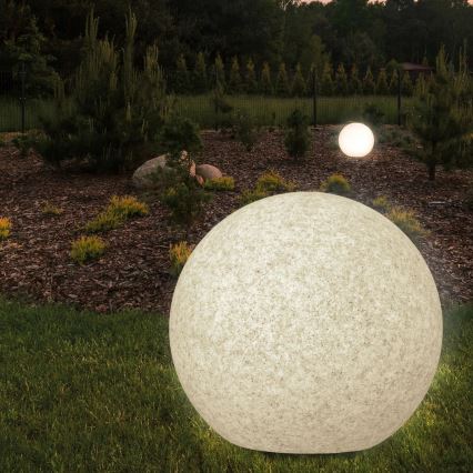 Udendørslampe ARGENTO 1xE27/15W/230V diameter 30 cm IP65 grå