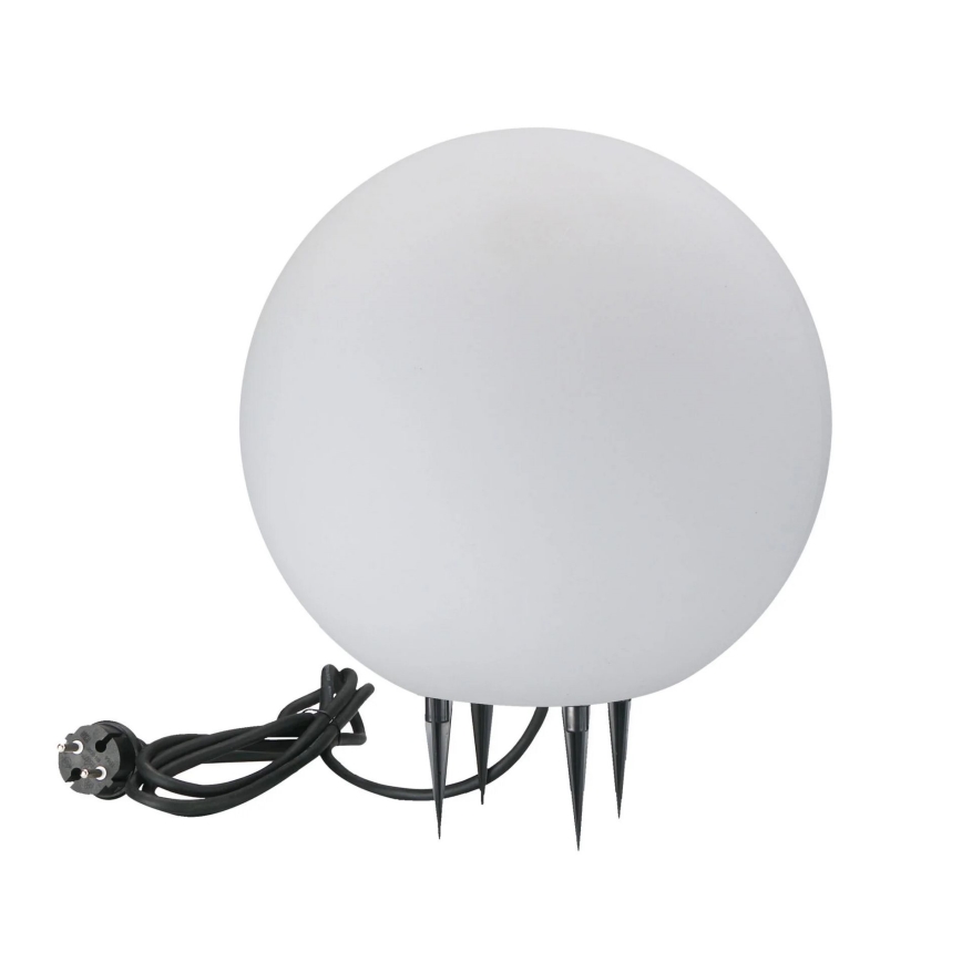 Udendørslampe ARGENTO 1xE27/15W/230V diameter 30 cm IP65 hvid