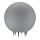 Udendørslampe ARGENTO 1xE27/15W/230V diameter 40 cm IP65 grå
