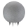 Udendørslampe ARGENTO 1xE27/15W/230V diameter 50 cm IP65 grå