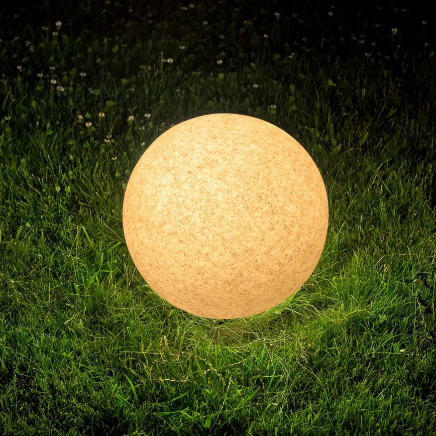 Udendørslampe ARGENTO 1xE27/15W/230V diameter 50 cm IP65 grå
