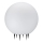 Udendørslampe ARGENTO 1xE27/15W/230V diameter 50 cm IP65 hvid