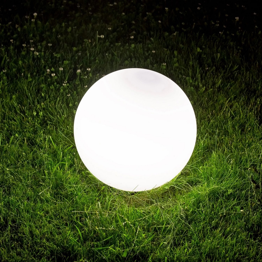Udendørslampe ARGENTO 1xE27/15W/230V diameter 50 cm IP65 hvid