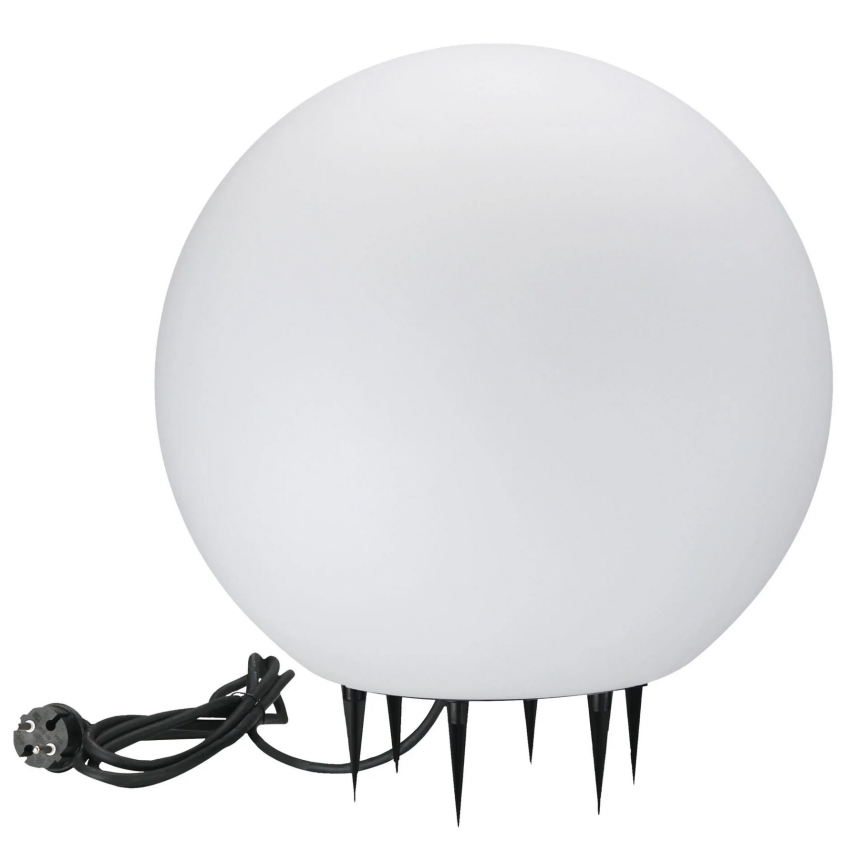Udendørslampe ARGENTO 1xE27/15W/230V diameter 50 cm IP65 hvid
