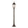 Udendørslampe ARRAIA 1xE27/15W/230V IP44 bronzefarvet patina