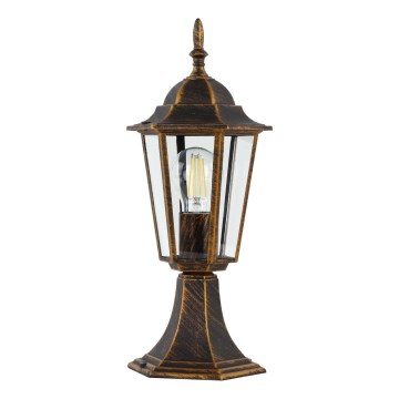 Udendørslampe ARRAIA 1xE27/15W/230V IP44 bronzefarvet patina