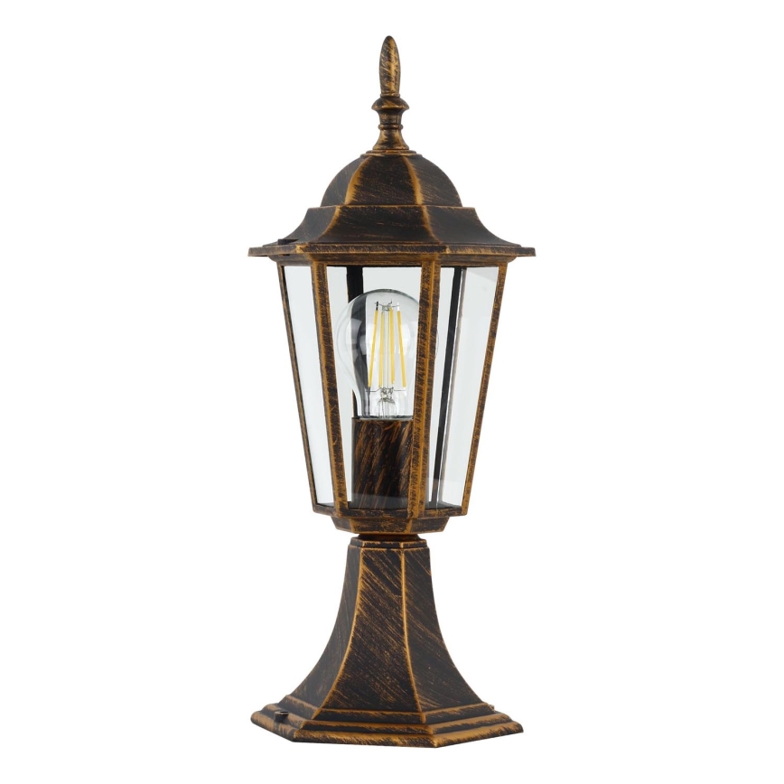 Udendørslampe ARRAIA 1xE27/15W/230V IP44 bronzefarvet patina