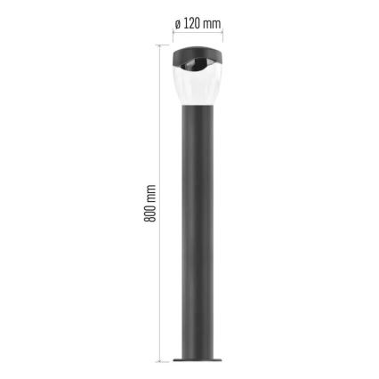 Udendørslampe ARTEO 1xE27/15W/230V IP44 80 cm