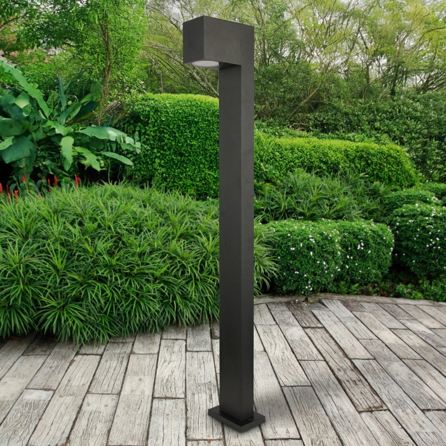Udendørslampe BOSTON 1xGU10/10W/230V 80 cm IP54 sort