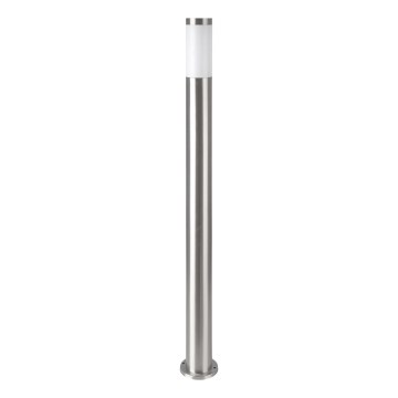 Udendørslampe BROOKLYN 1xE27/60W/230V 45 cm IP44 mat krom