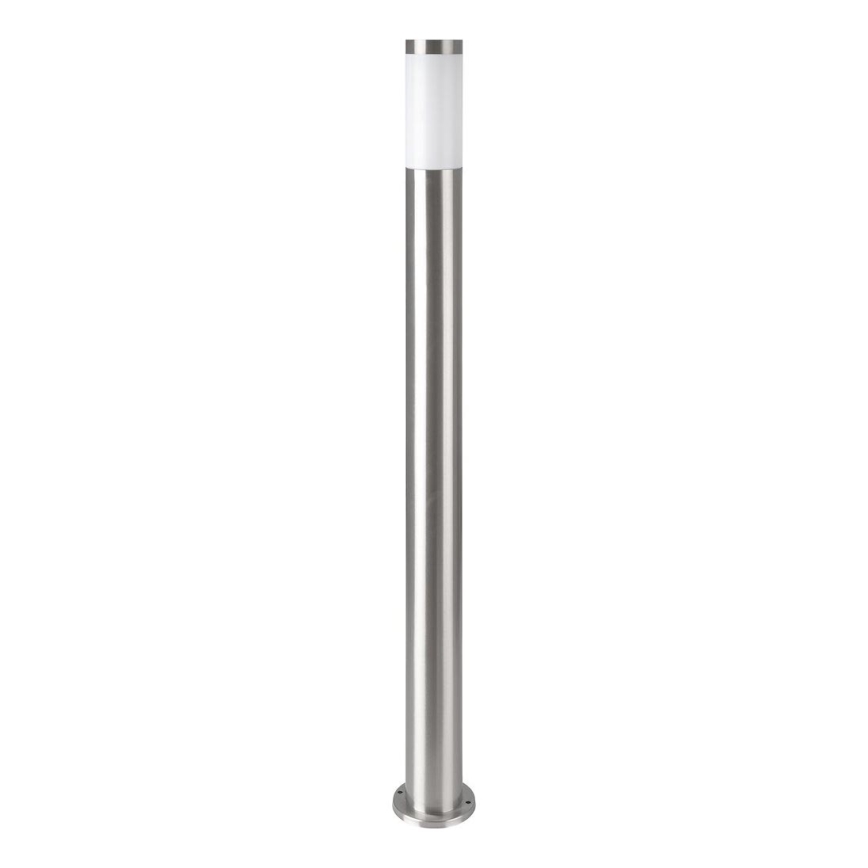 Udendørslampe BROOKLYN 1xE27/60W/230V 45 cm IP44 mat krom