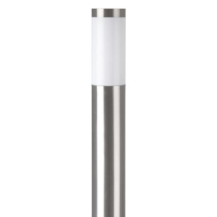 Udendørslampe BROOKLYN 1xE27/60W/230V 45 cm IP44 mat krom