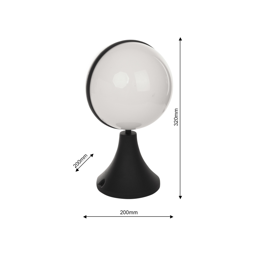 Udendørslampe CIRCULO 1xE27/40W/230V IP44