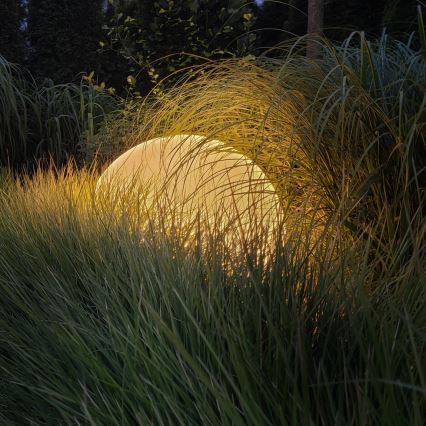 Udendørslampe GLOBO 1xE27/60W/230V Ø 30 cm IP44