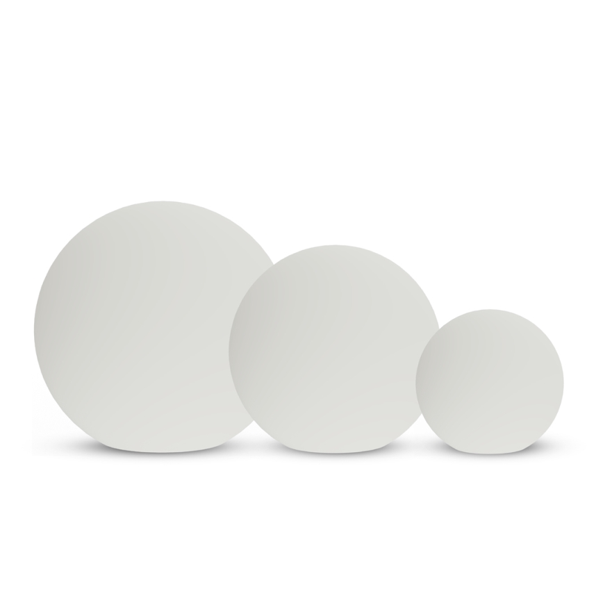 Udendørslampe GLOBO 1xE27/60W/230V Ø 30 cm IP44