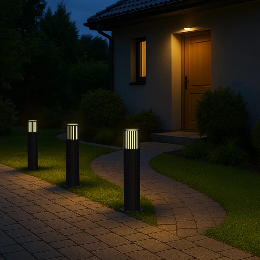 Udendørslampe KUUSAMO 1xE27/20W/230V 44 cm IP54 antracit