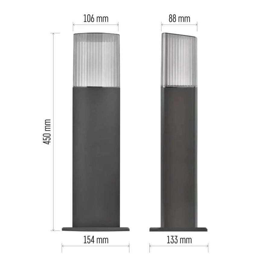 Udendørslampe LANA 1xE27/25W/230V IP54 45 cm