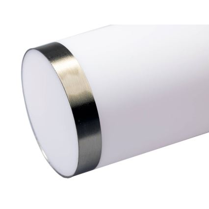 Udendørslampe LIVIA 1xE27/10W/230V 45 cm IP44 sølv