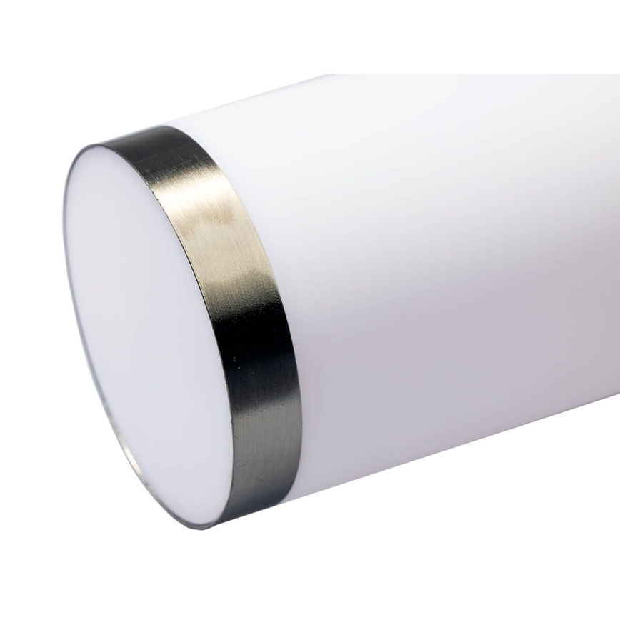 Udendørslampe LIVIA 1xE27/10W/230V 45 cm IP44 sølv