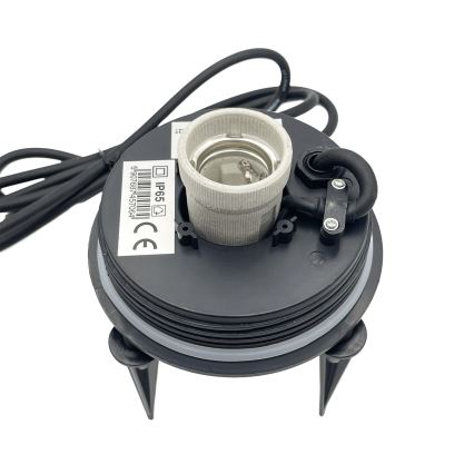 Udendørslampe LUMISTONE 1xE27/15W/230V IP65 Ø 28 cm