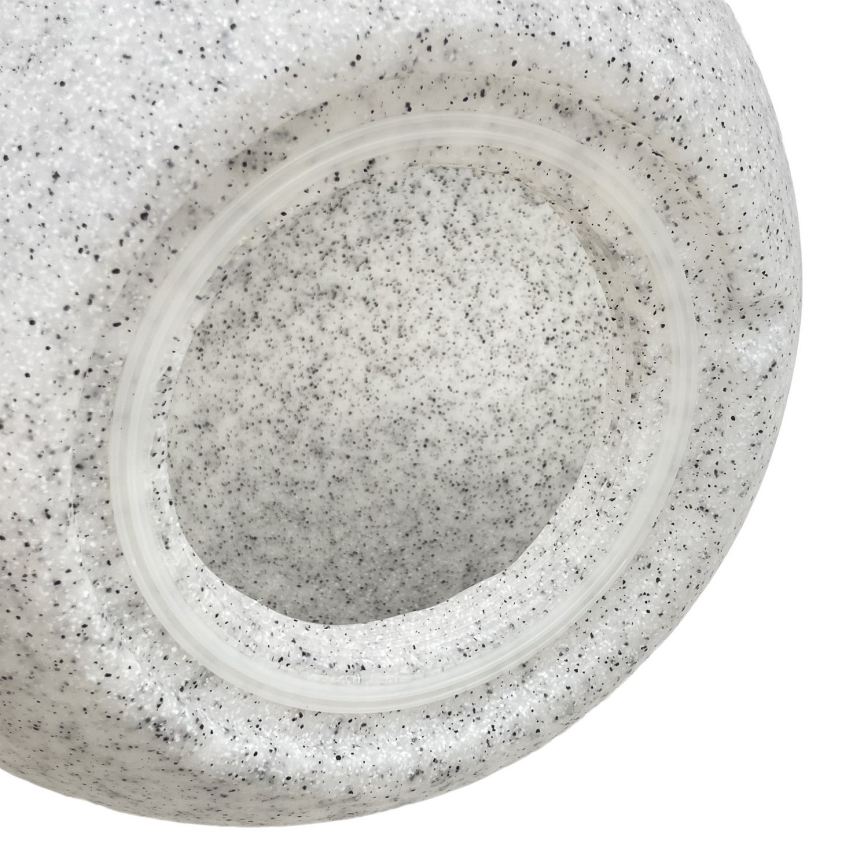 Udendørslampe LUMISTONE 1xE27/15W/230V IP65 Ø 38 cm