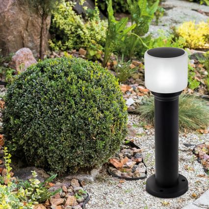 Udendørslampe MADRID 1xE27/12W/230V 40 cm IP44 sort