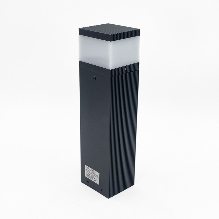 Udendørslampe med 2 stikkontakter VESPER 1xG9/5W/230V IP44 30 cm sort